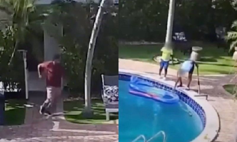 Coragem na hora certa: homem escuta gritos e resgata menino de 6 anos de afogamento na Flórida; veja vídeo