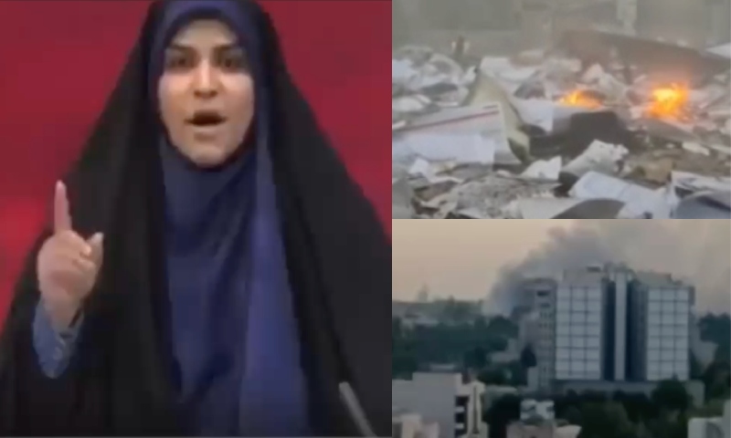 Israel bombardeia TV estatal do Irã no momento em que apresentadora estava ao vivo; veja vídeo
