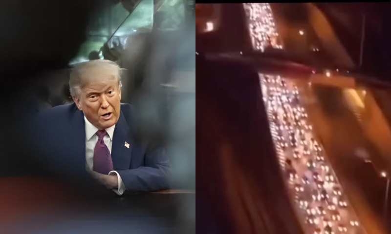 Evacuação em massa: civis fogem de Teerã após alerta de Trump; veja vídeo