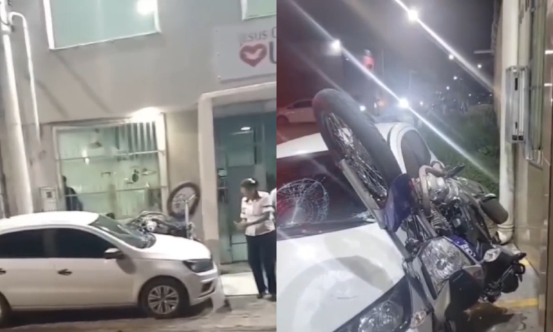 Motoqueiro ‘Vida Loka’ causa grave acidente após tentar ‘dar grau’ em Manacapuru; veja vídeo