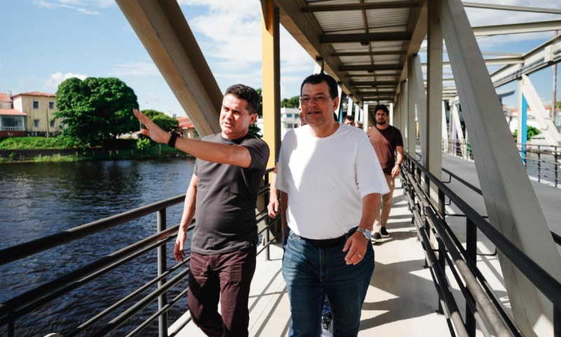 Prefeito David Almeida anuncia construção do novo porto da Manaus Moderna com apoio do governo federal