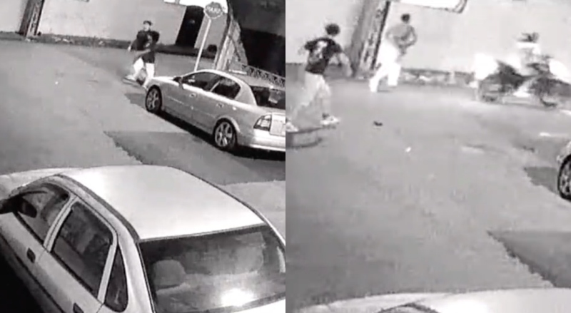 “Pega tua merenda!”: vídeo mostra momento em que assaltantes apanham das próprias vítimas no Parque Dez; veja