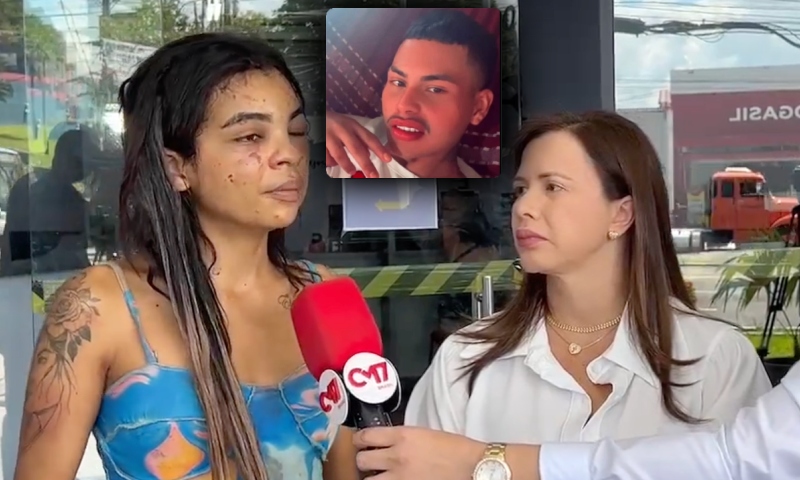 “Ele me jogou no chão e deu vários pisões na minha cabeça porque não quis ficar com ele”, diz jovem brutalmente agredida em Manaus; vídeo