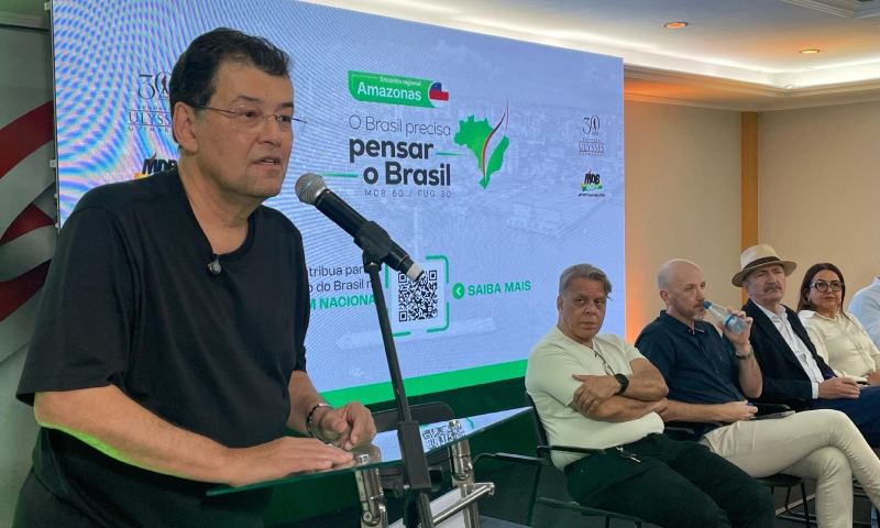 Em Manaus, lideranças e militantes do MDB traçam propostas para o futuro da Amazônia e do Brasil