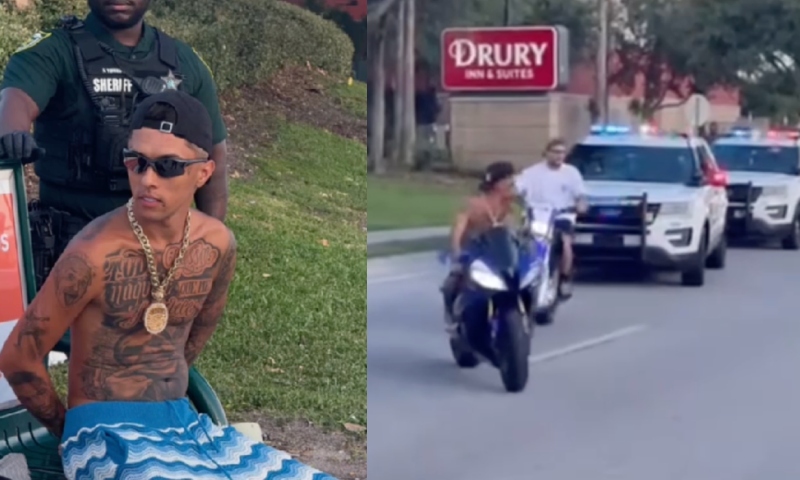Influencer ‘Buzeira’ leva enquadro da polícia na Flórida: “Tá pensando que aqui é GTA?”; veja vídeo