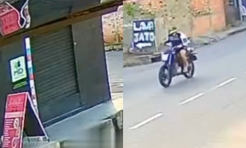 Vídeo mostra momento em que pai e filho são mortos a tiros em Manaus; veja