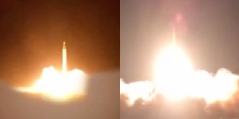 Veja momento em que o Irã dispara mísseis contra bases militares dos EUA