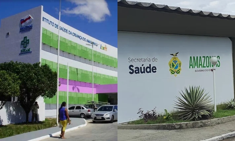 Criança de 3 anos está entubada à espera de exame mas laboratório alega que levou calote do Governo do Amazonas