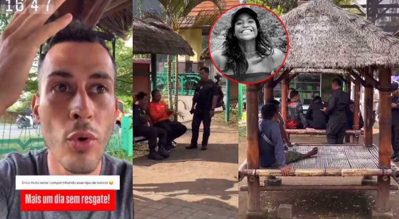 Revoltante: brasileiro registrou equipe de resgate enrolando enquanto Juliana esperava socorro; veja vídeo