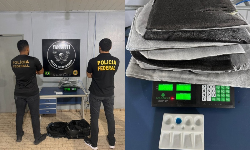 “Só o pó”: passageira que foi buscar cocaína na Colômbia é presa pela PF em Tabatinga