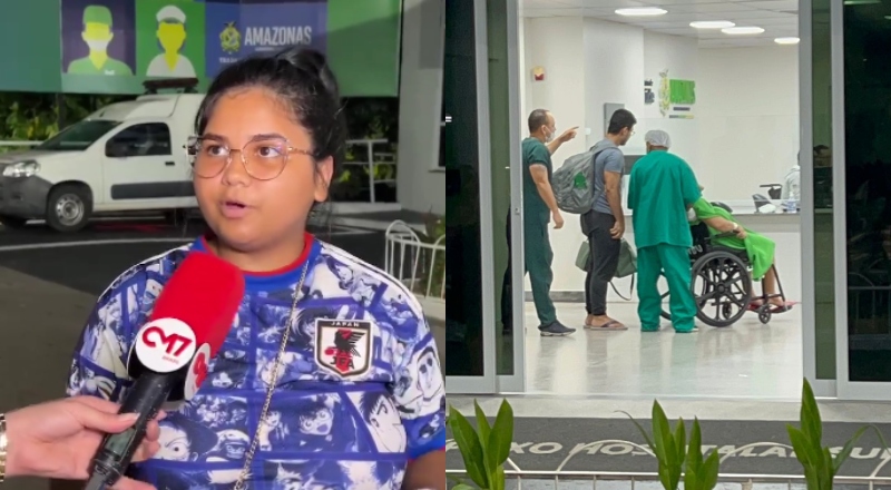 Pacientes reclamam da demora no atendimento no Instituto da Mulher em Manaus: “o médico só fica no celular”; veja vídeo