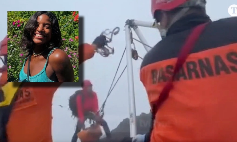 Vídeos mostram momento em que corpo da brasileira Juliana é resgatado por voluntário na Indonésia; veja