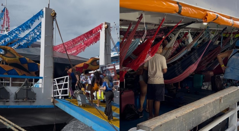 Torcedores do Caprichoso e Garantido lotam embarcações para Parintins nesta quarta-feira (25)