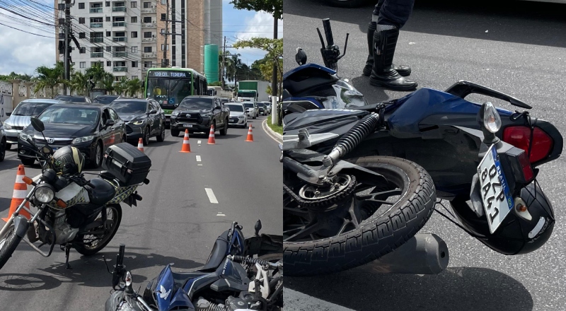 Ultrapassagem irregular de motoqueiro teria causado acidente que tirou sua vida na Ponta Negra; veja vídeos