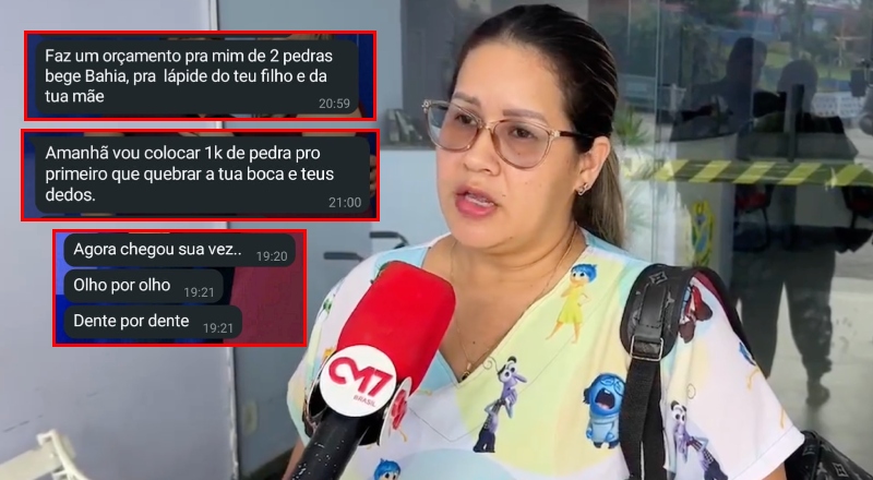 Técnica de enfermagem denuncia ex por ameaças em Manaus: “Não quero ser notícia por ter sido morta”; veja