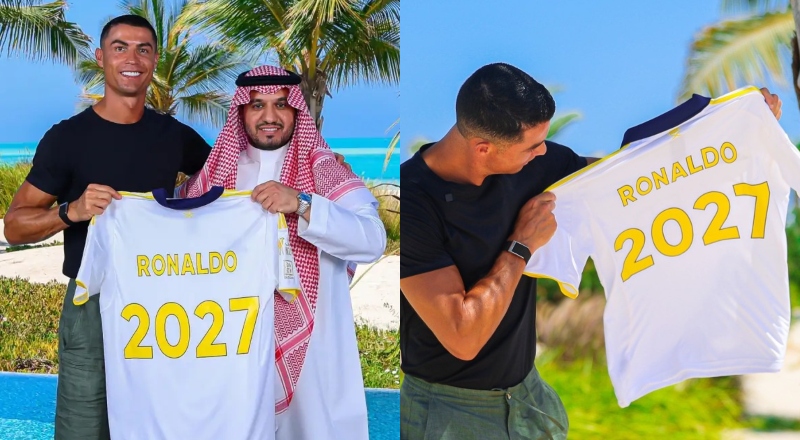 Cristiano Ronaldo renova contrato com Al-Nassr até 2027