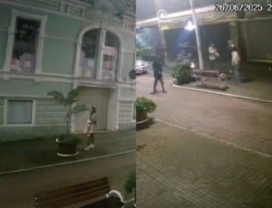 Assaltantes deixam mulheres traumatizadas: 'nunca mais ando de noite no Centro'; veja vídeo