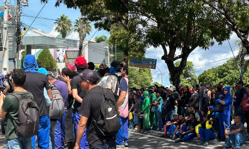 Trabalhadores da Construção Civil paralisam obras em Manaus e cobram reajuste salarial e aumento do vale-alimentação; veja vídeo