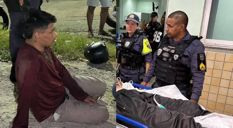 Deu ruim: bandidos tentam assaltar jovens em saída de igreja e são baleados por justiceiro em Manaus; veja vídeo