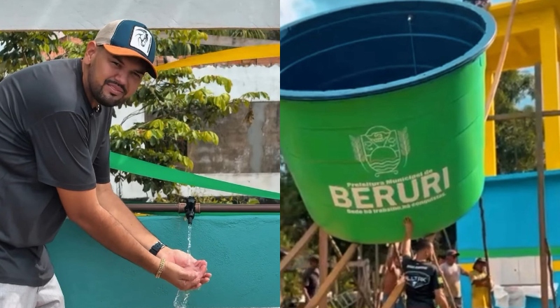 Gestão do prefeito Emerson Melo transforma saneamento e revoluciona abastecimento de água potável em Beruri