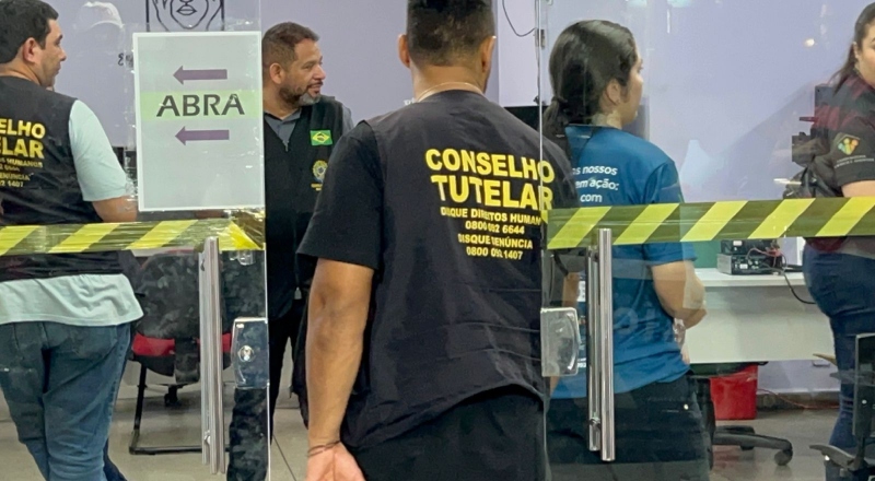 TJAM, PC e conselhos tutelares realizam operação para retirar crianças dos sinais em Manaus; veja vídeo