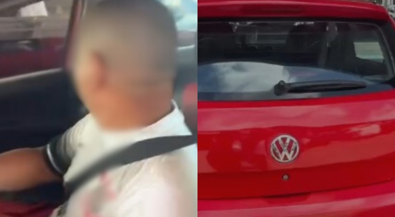 Homem é flagrado com cachorro no porta-malas e revolta clientes de supermercado em Manaus; veja vídeo