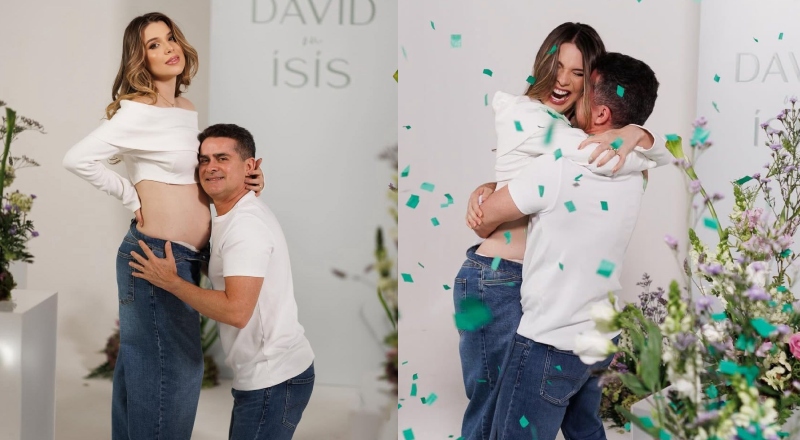 ⁠Vai ter menino na área! Prefeito David Almeida e primeira-dama Izabelle esperam o novo herdeiro; veja vídeo