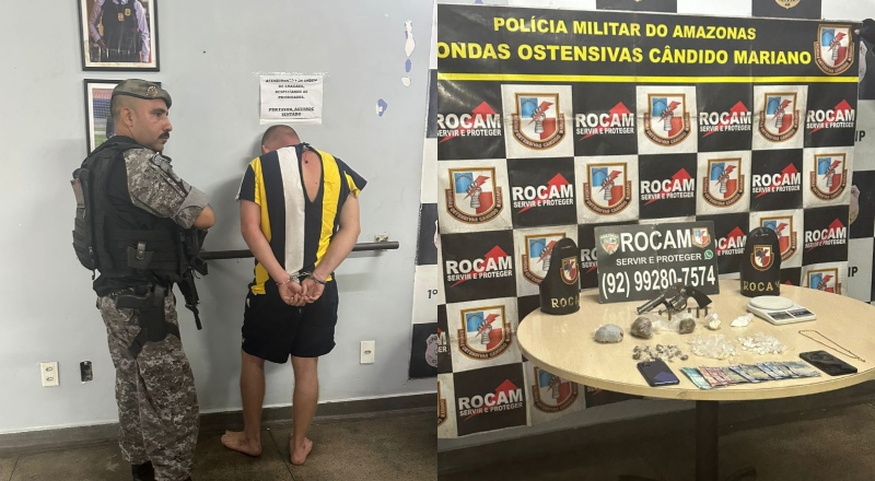 ROCAM captura vulgo “Perigoso” com ficha criminal surpreendente em beco da Praça 14; veja vídeos