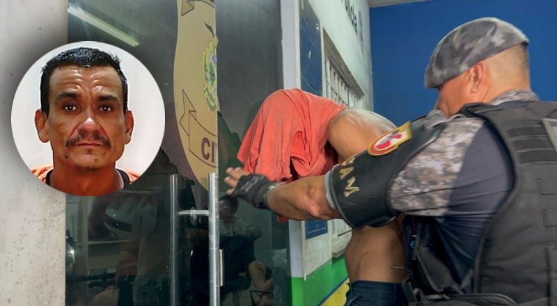 Foragido da Justiça do Pará vem se esconder em Manaus mas acaba preso pela ROCAM; veja vídeos