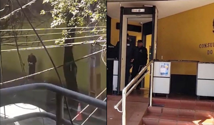 Chocante: homem comete atentado no Consulado do Brasil no Paraguai antes de morrer; veja vídeo