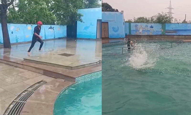 “O último mergulho”: homem pula de cabeça sem saber que piscina era rasa; veja vídeo