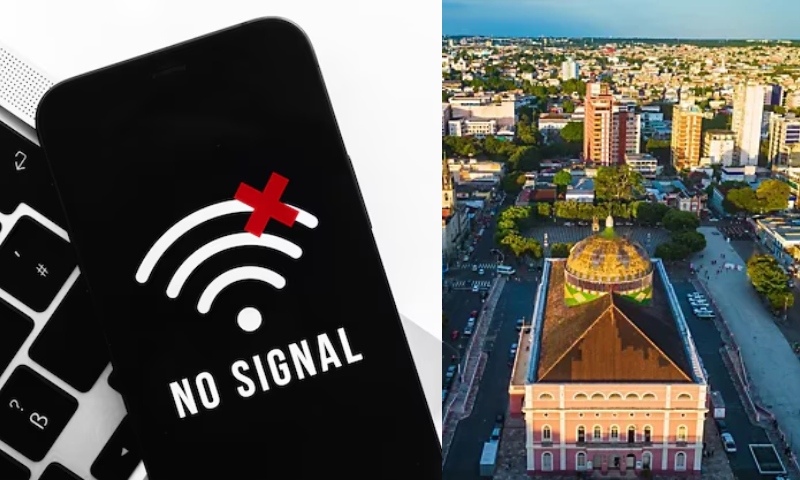 Manaus desconectada: falha em operadoras deixa população sem internet