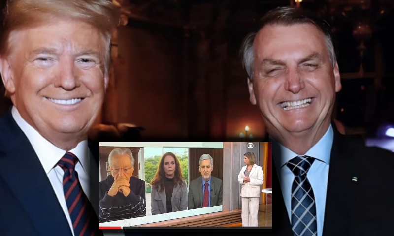 ‘Clima de velório’: veja reação de jornalistas pró-Lula ao lerem defesa de Trump a favor de Bolsonaro; vídeo