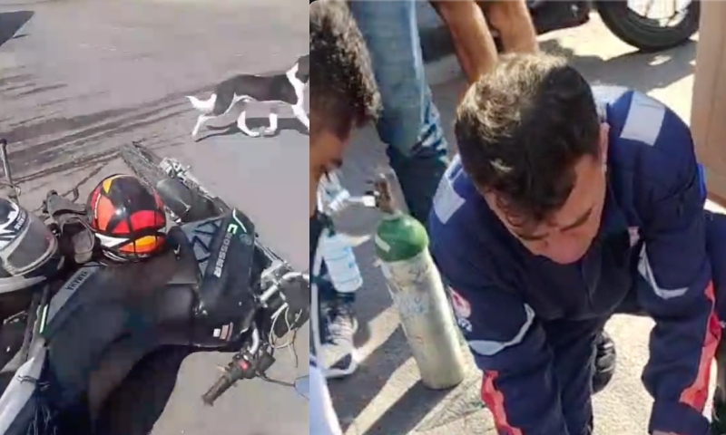 “Tentaram fazer de tudo, mas ele não resistiu!”: motoqueiro morre em acidente no Viver Melhor 3; veja vídeo
