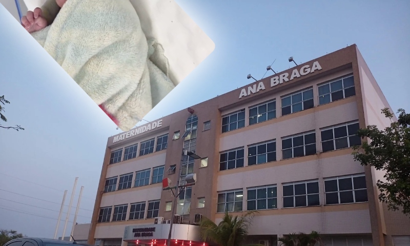 Milagre: bebê que foi jogado de barranco de 6 metros no Mauazinho sobrevive e se recupera na Maternidade Ana Braga; veja vídeo