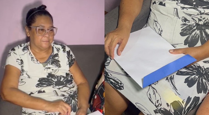 Dona de casa que ficou cega cuida sozinha de dois adultos com doença mental e pede ajuda, em Manaus; veja vídeo
