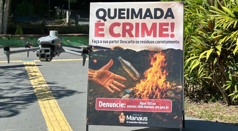 Prefeito David Almeida lança Campanha de Prevenção às Queimadas em Manaus