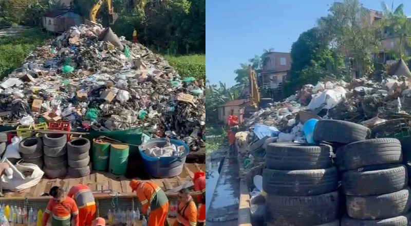 Semulsp pede ajuda da população para vencer a poluição em Manaus: “Não joguem lixo nas ruas”