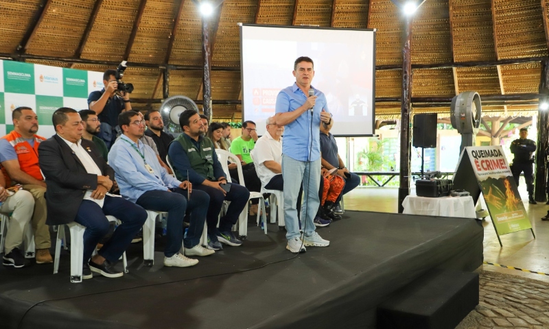 “Nós temos estrutura e estamos prontos para contribuir com ações concretas”,  garante David Almeida sobre o combate às queimadas