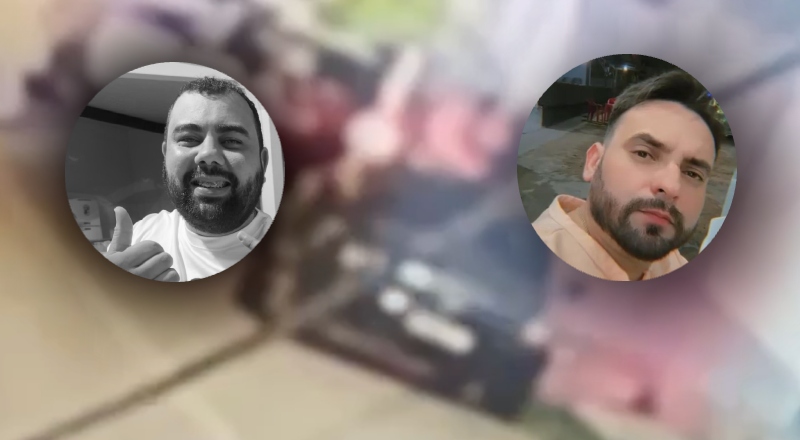 Veja momento em que amigos foram sequestrados por carro preto em Manaus; um deles morreu a tiros