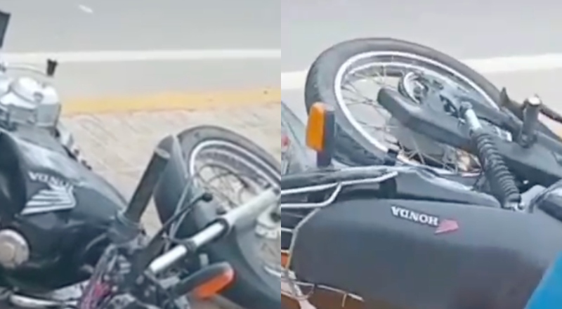 Cenas fortes: motoqueiro tem cabeça arrancada por linha de cerol; veja vídeo