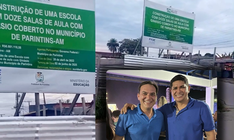 Prometeram escola, entregaram abandono: moradores de Parintins denunciam grupo político do prefeito Mateus Assayag; veja vídeo