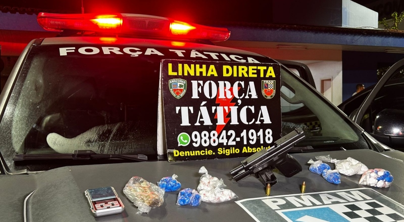 Grupo suspeito corre ao avistar Força Tática no bairro Colônia Oliveira Machado; veja vídeos