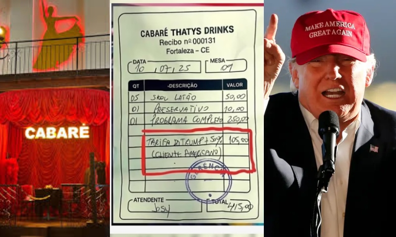 “Tarifa Trump”: cabaré brasileiro começa a cobrar taxa de 50% contra turistas americanos; veja