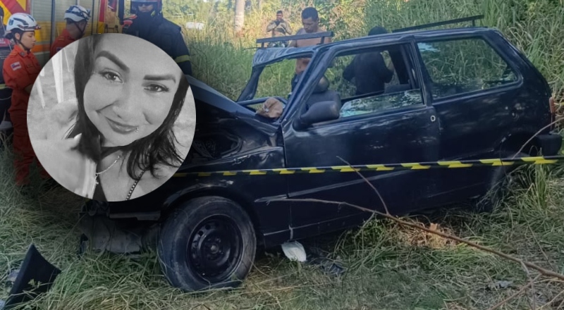 Saiba quem é a mulher que morreu durante grave acidente entre carro e caminhão em Manaus
