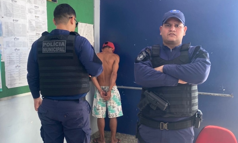 Guarda Municipal de Manaus prende foragido durante patrulhamento na Ponta Negra