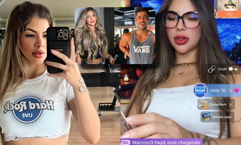 Exclusivo: blogueira foragida da PF e interpol por matar personal faz live sensual para ganhar ‘mimos’ e se manter fora do país; veja vídeo