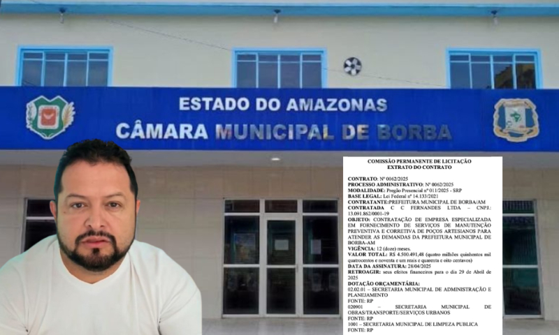 Escândalo em Borba: vereadores viram cúmplices com silêncio de R$ 4,5 milhões de poços artesianos de Toco Santana