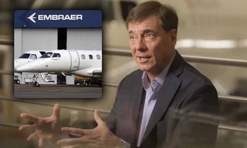 Presidente da Embraer faz alerta: tarifas dos EUA contra o Brasil podem gerar prejuízo de R$ 20 bilhões até 2030; veja vídeo
