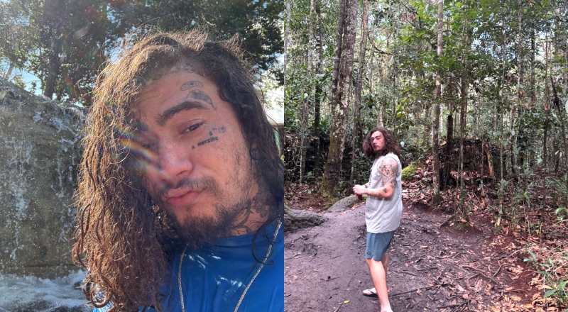 “Comeu jaraqui e ficou”: Whindersson Nunes curte folga em cachoeiras do AM após show em Manaus